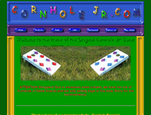 Tablet Screenshot of cornholejr.com